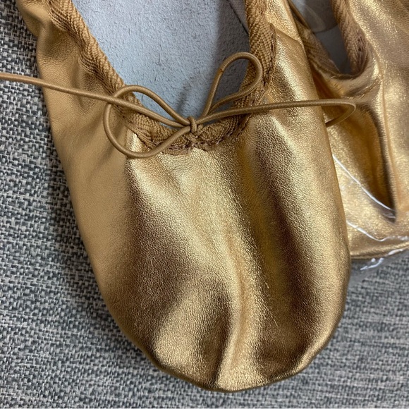 NEW!! Gold Ballet Flat Eurotard Tendu - Picture 4 of 7